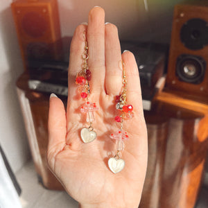 GLASS MUSHROOM EARRINGS ✨